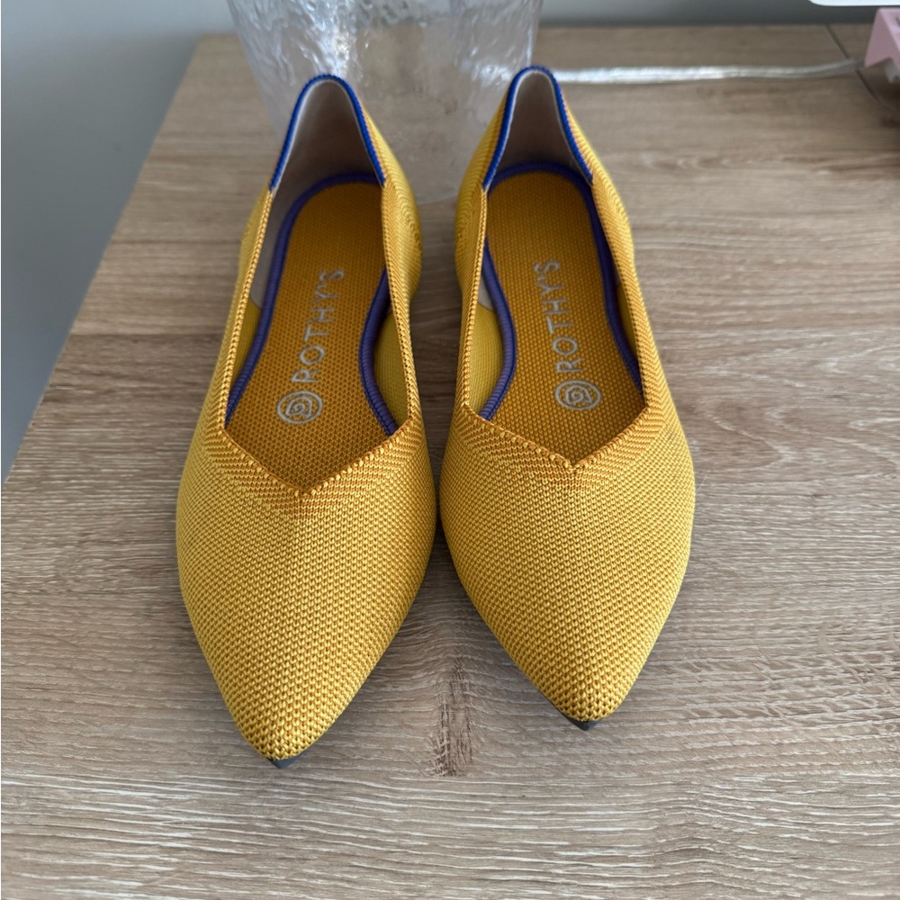 Rothy's Vibrant Yellow Flats